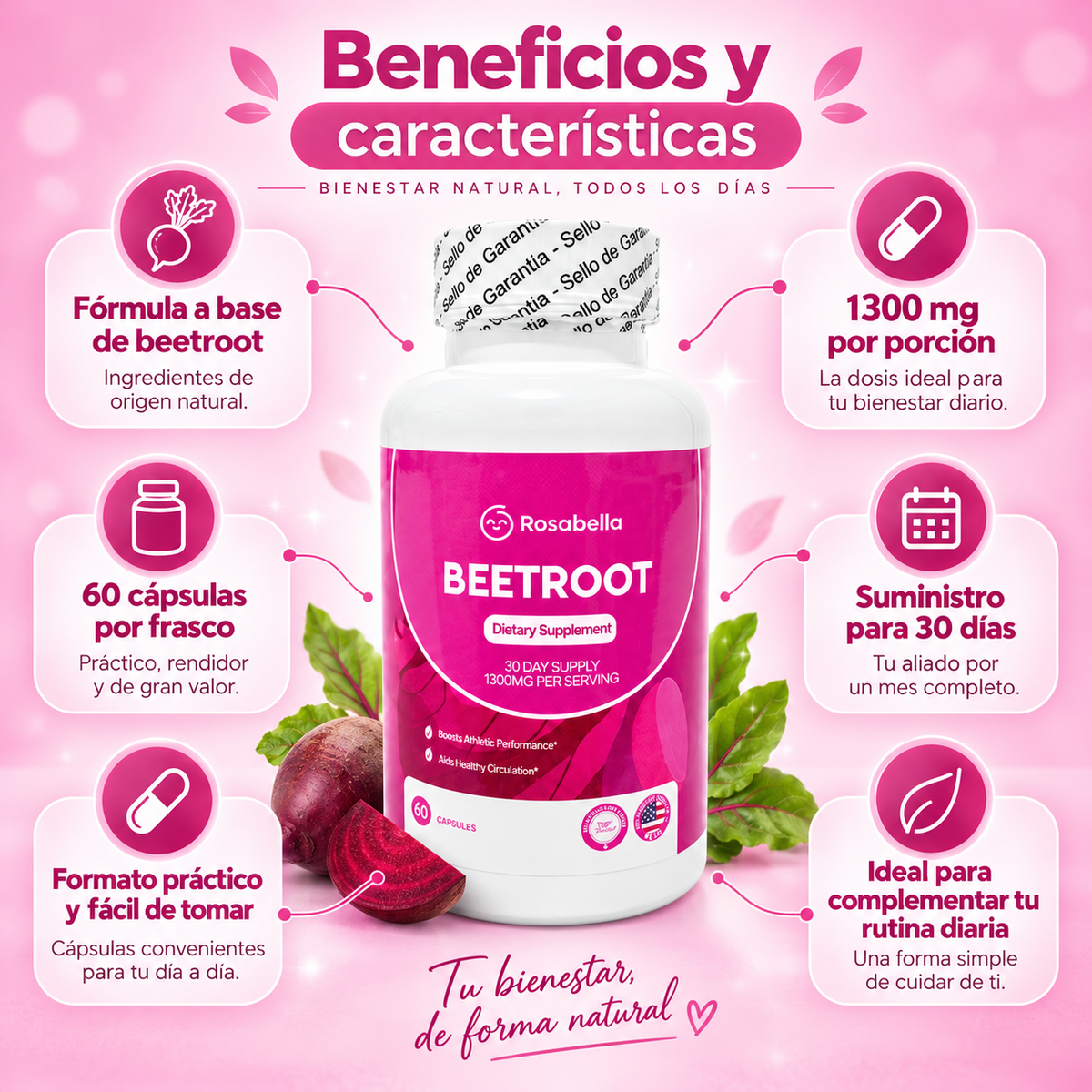 Beetroot Rosabella-Sigue tu ritmo sin parar💪