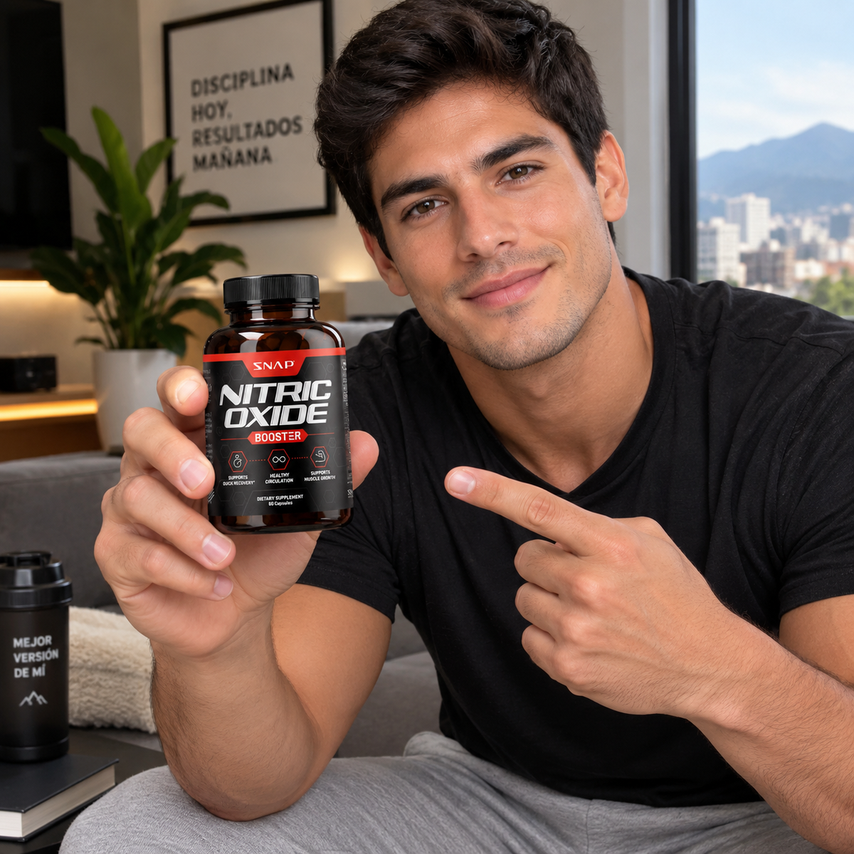 Nitric Oxide Booster- Energía para tu entrenamiento ⚡