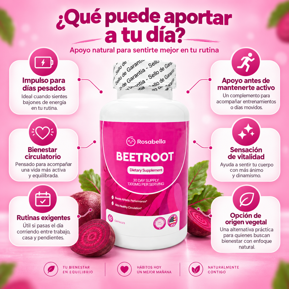 Beetroot Rosabella-Sigue tu ritmo sin parar💪