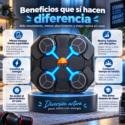 Máquina De Boxeo Intelligent Smart- Diversión que te pone en movimiento 🥊