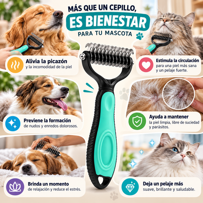 Mini Cepillo Removedor Pelo Para Mascota🐾