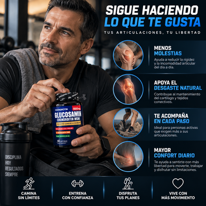 Glucosamin Chondroitin- Movimiento y bienestar 🦴