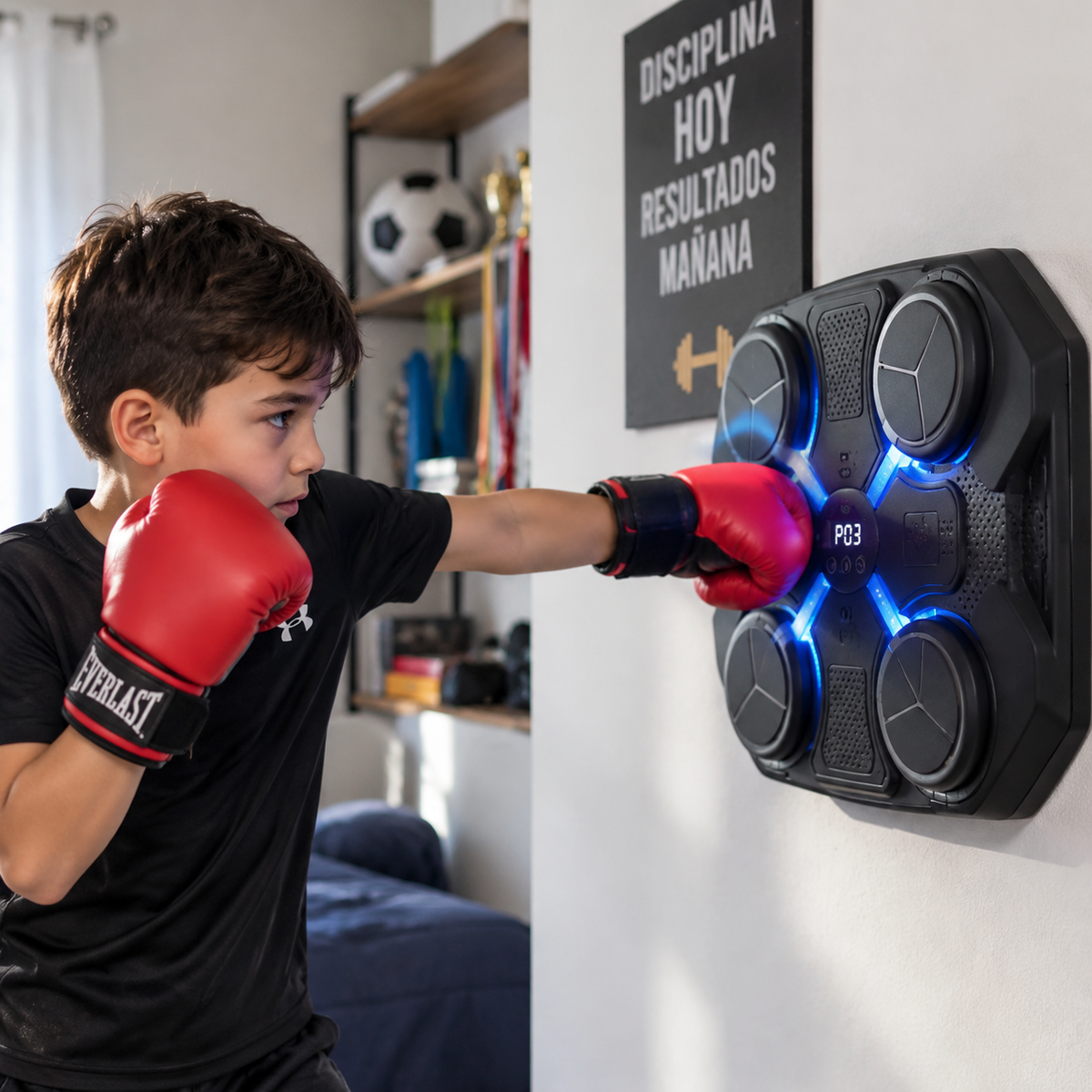 Máquina De Boxeo Intelligent Smart- Diversión que te pone en movimiento 🥊
