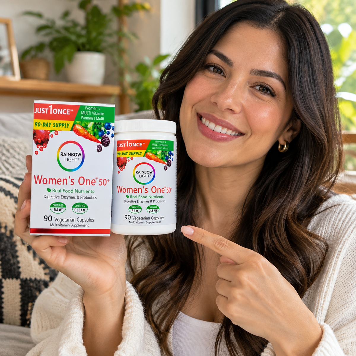 RAINBOW LIGHT WOMEN’S ONE 50+ -Tu nutrición diaria, de una forma más práctica 💚