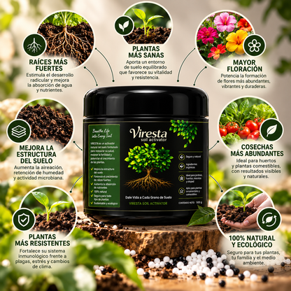 Viresta Soil Activator: cuida tu tierra, cultiva mejores plantas🌱