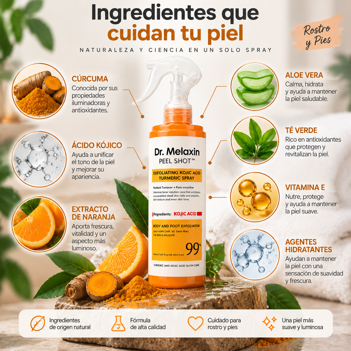 Dr. Melaxin Peel Shot- Exfolia, suaviza y revitaliza tu piel. ✨