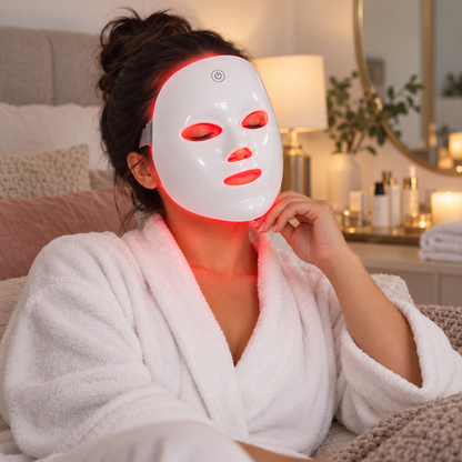 Mascarilla LED facial- belleza desde casa